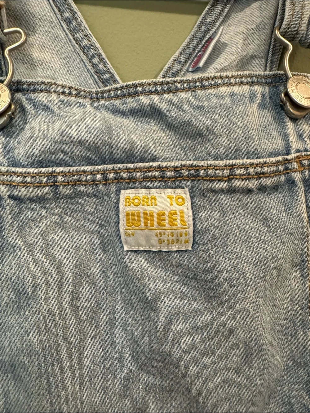 ZARA denim overalls